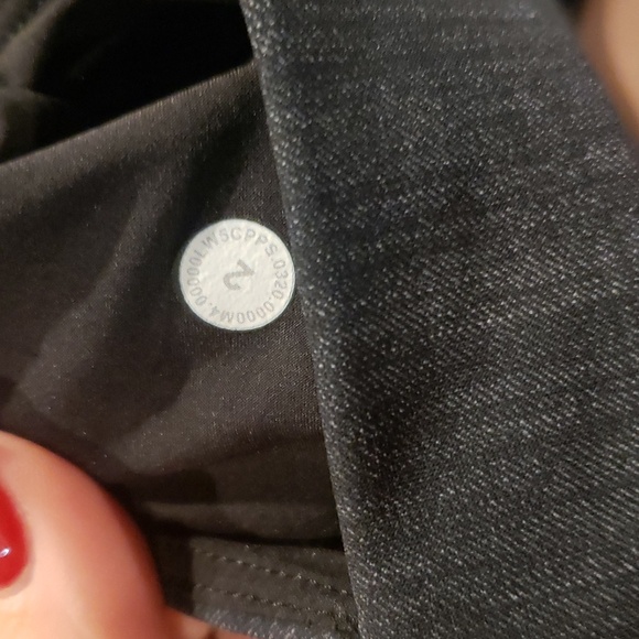 Lululemon Here to There High-Rise 7/8 PantCrosshatch Texture Black Multi / Bla - Picture 5 of 8